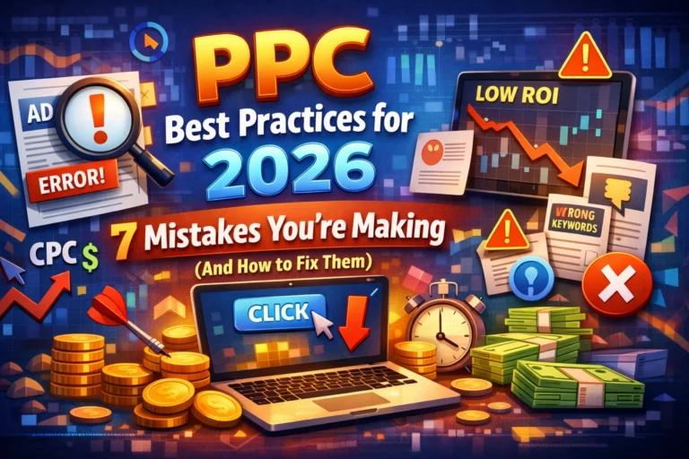 PPC Best Practices for 2026: 7 Mistakes You’re Making (And How to Fix Them)