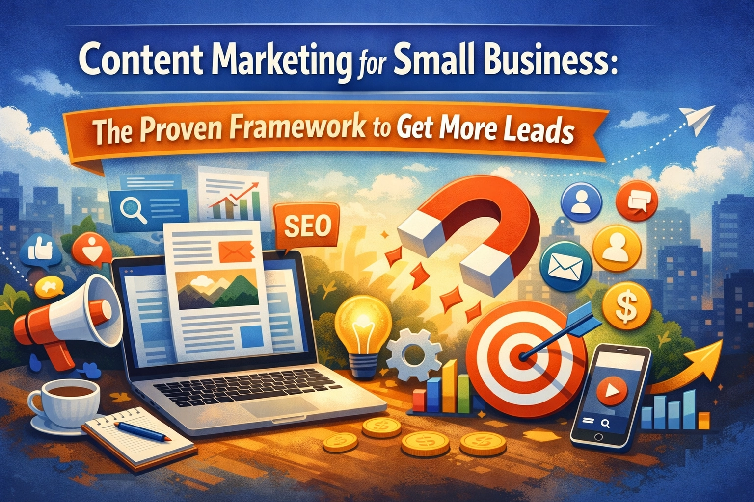Content Marketing for Small Business: The Proven Framework to Get More Leads