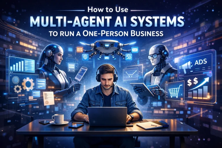 How to Use Multi-Agent AI Systems to Run a One-Person Business