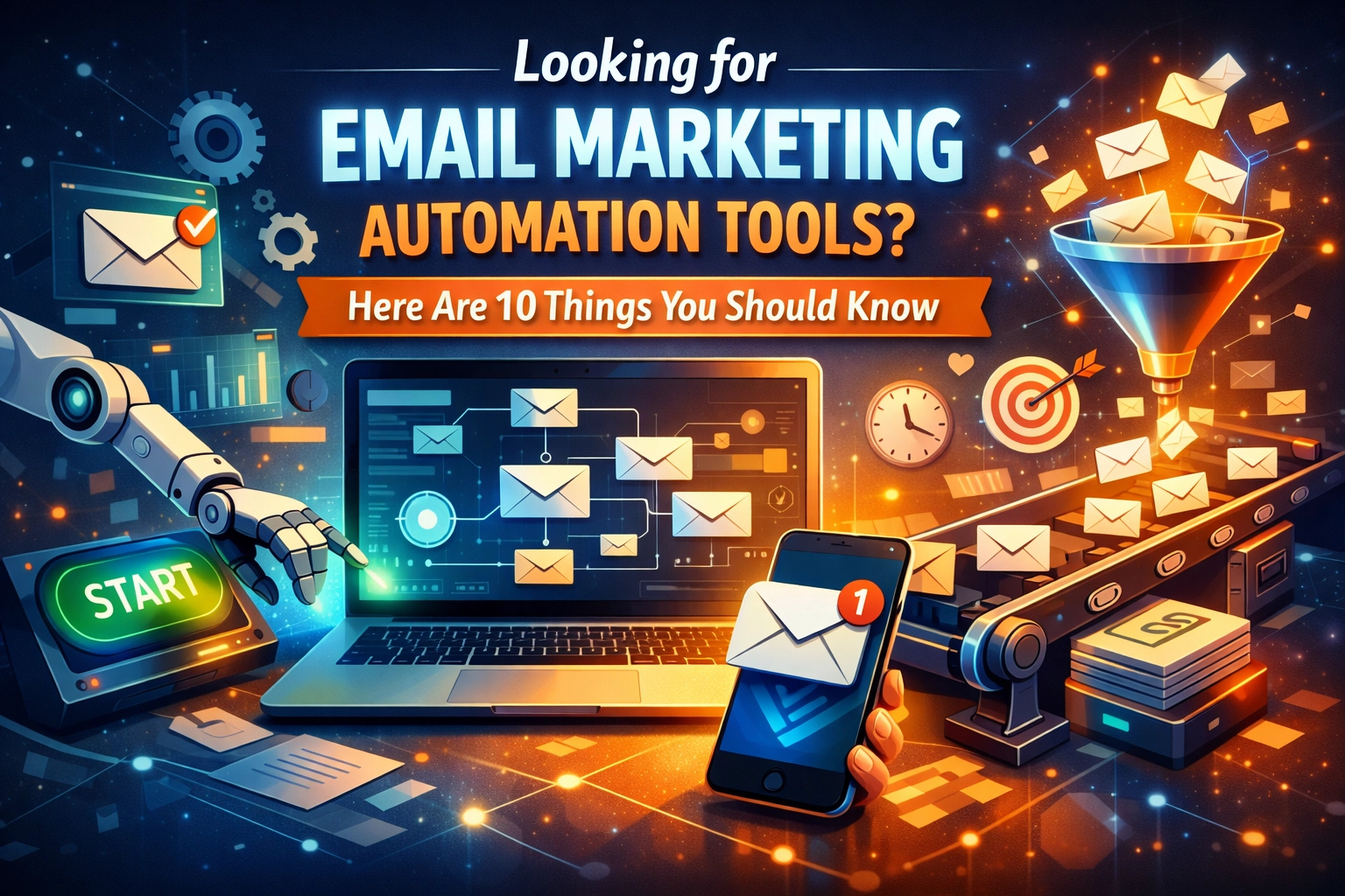 Looking for Email Marketing Automation Tools? Here Are 10 Things You Should Know