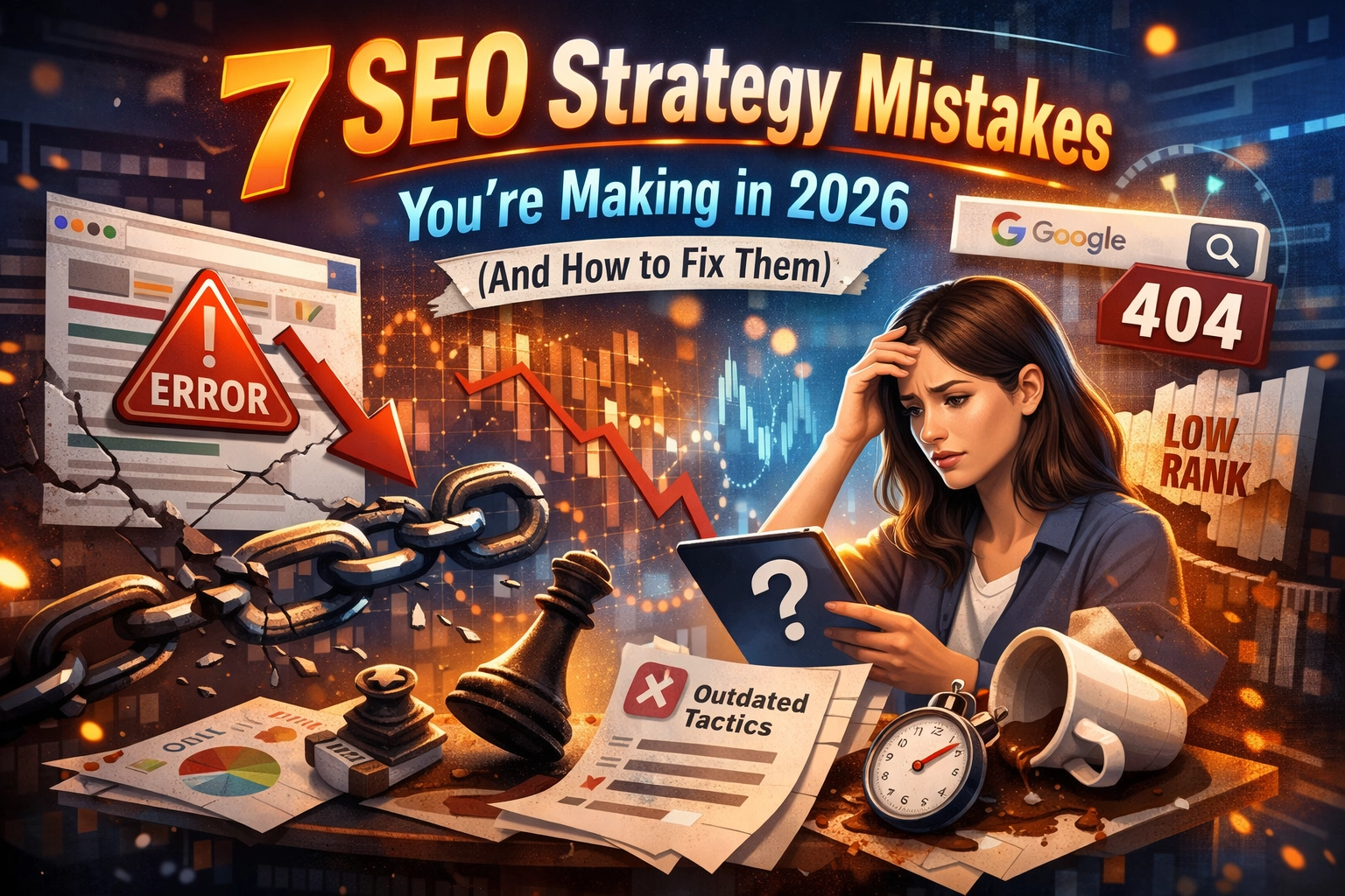 7 SEO Strategy Mistakes You’re Making in 2026 (And How to Fix Them)