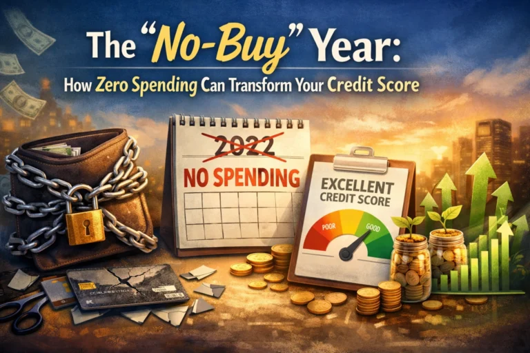 The “No-Buy” Year: How Zero Spending Can Transform Your Credit Score